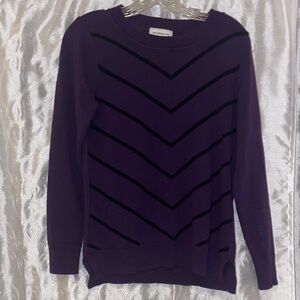 Liz Claiborne Purple Sweater Women’s Size Small 🔥 YB4